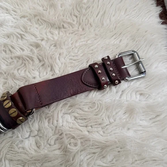 Marlene Birger Leather Belt Marlene Birger Leather Belt main image 3
